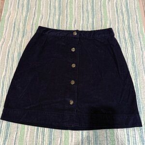 Old Navy Blue A-Line Mini Skirt Casual